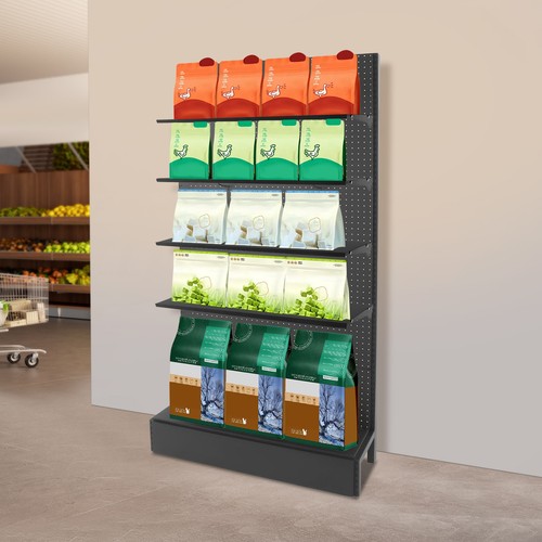 Market retail display rack - retail,