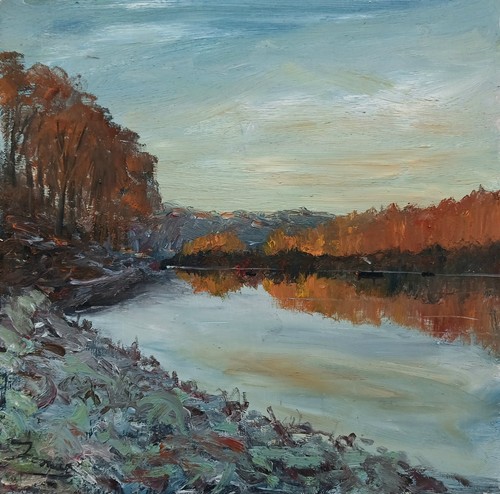 Original impressionism art - impressionism, oil