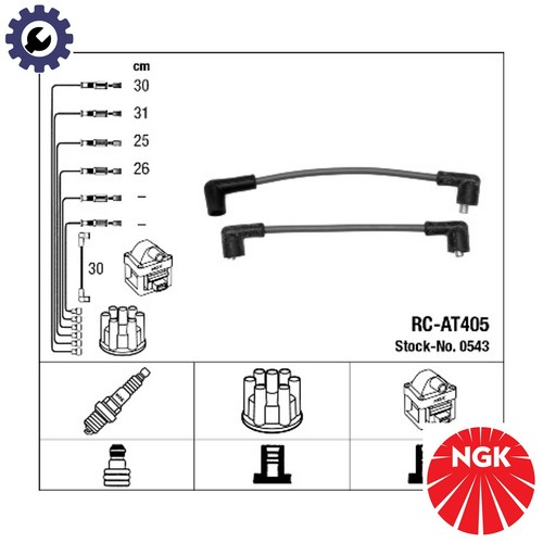 Ignition cable kit 0543 - cable,
