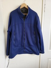 Rohan Reversible Men's Jacket Size Large 2 In 1 Softshell and Fleece Windbreaker