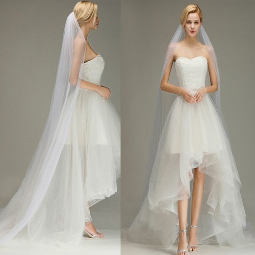 Long cathedral white - long, white/ivory