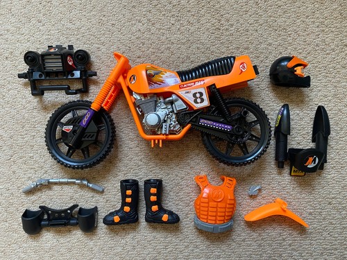 Mattel action man super - action, bike