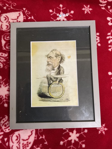 Art print framed - ,, vintage