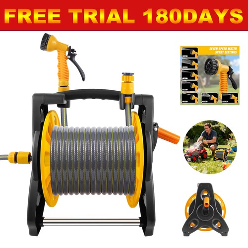 Compact garden hose reel - compact, 15m