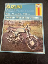 Suzuki A50P, A50 & AS50 Haynes Manual 1969 Onwards - Vintage Motorbike Manual