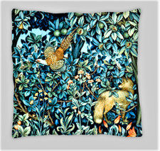 SALE  (VELVET) William Morris Style Double Sided Cushion Covers 45x45cm (18x18)