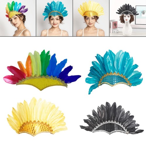Feather headband indian - feather, headband,