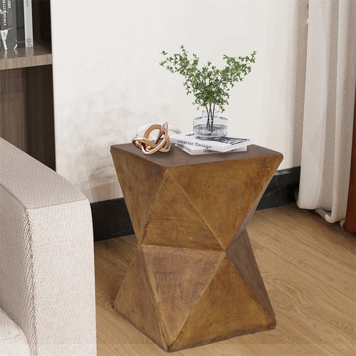 Vintage wooden side table - wooden,