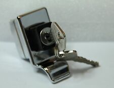 CLASSIC FIAT 500 ENGINE LID BONNET SQUARE HANDLE WITH LOCK CHROMED BRAND NEW