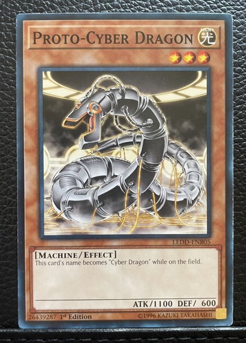 Yugioh tcg proto cyber dragon - proto-cyber,