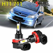For Vauxhall Zafira B + VXR - 2PC Upgrade H11 Fog Light Bulbs Bright Xenon White