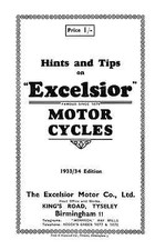 (0523) 1933-1934 Excelsior 98-250cc Hints & Tips	