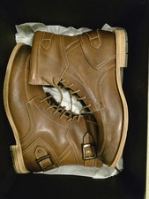 Men's Rockport Boots Brown Leather, Size UK 11 EU 45  - Brand New