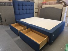Hypnos 135cm Double Bed  Sprung Base Firm Edge + Headboard £1890.00