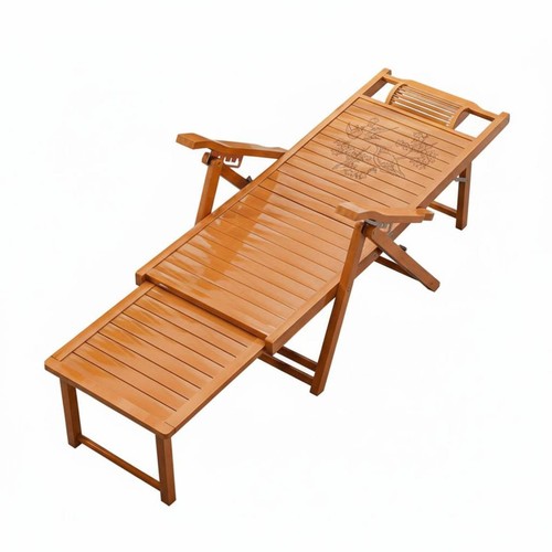 Bamboo recliner heavy duty - bamboo,