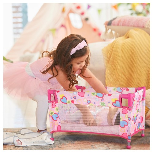 Chyyeerkidd toy baby doll crib - toy,
