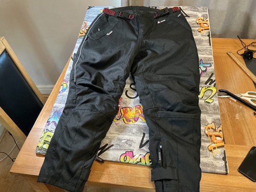 Akito black motorbike trousers - akito,