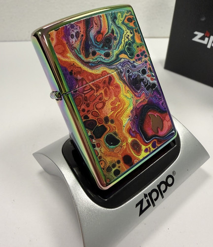 Genuine zippo spectrum lighter - genuine,