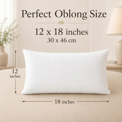 Oblong cushion inserts - cushion,