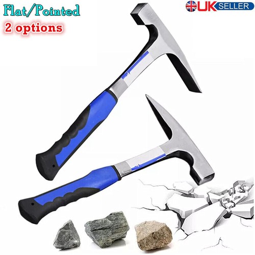 Geological rock pick with flat - geological,