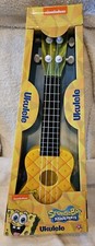 SPONGEBOB SquarePants & FRIENDS UKULELE -INSTRUMENT Nickelodeon PINEAPPLE YELLOW