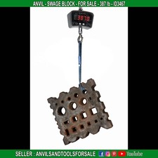 ANVIL - SWAGE BLOCK - 387 lb -