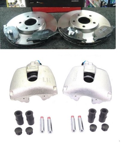 Front brake disc - front, caliper