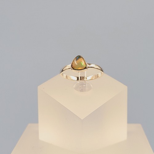 Ethiopian opal ring - ethiopian,