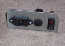 Carl Lewis MOT25 Power Socket - Fuse - Main Switch  Panel