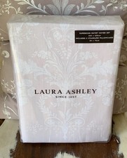 BRAND NEW LAURA ASHLEY JOSETTE PALE AMETHYST SUPERKING DUVET SET