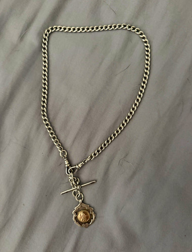 Antique 1922 silver albert - 1922,