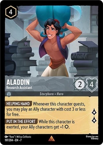 Aladdin research assistant - -,