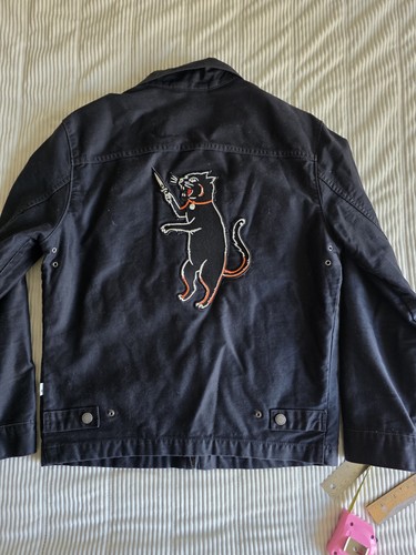 Levis custom bomber black - levis,