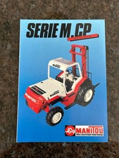 Manitou M.CP Forklift Leaflet.. Rough Terrain JCB Sambron Merlo Tractor Retro