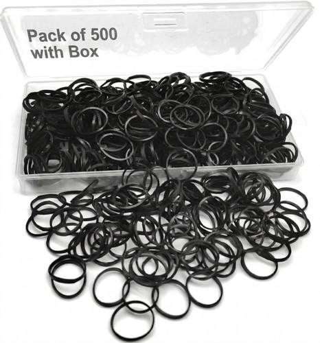Hair rubber bands small mini - rubber,
