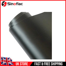 2m x 75cm Matte Black Car