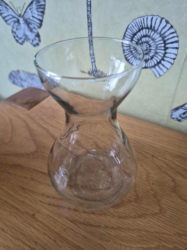 Clear glass vintage hyacinth - glass,