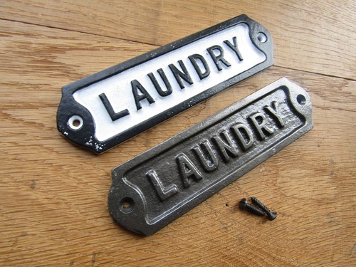 Rustic iron plaque - , sign