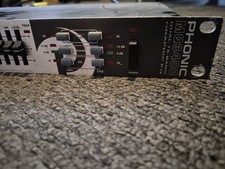 Phonic MQ3400 Dual 15 Band Rack Mount Graphic EQ