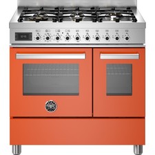 Bertazzoni PRO96L2EART Professional Series 90cm Dual Fuel Range Cooker 6