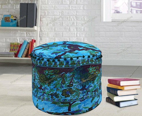 Hippie gypsy pouf ottoman - pouf,