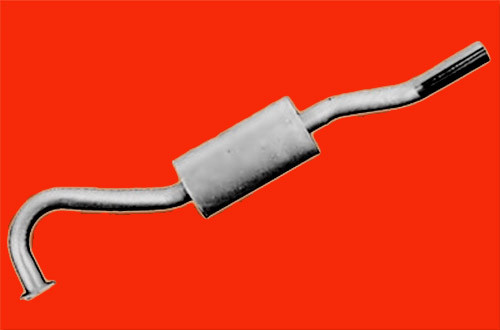 Muffler esd exhaust - muffler,
