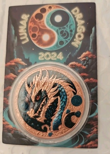2024 lunar dragon colourized - lunar,