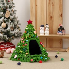 Christmas Tree Pet Dog Cat Bed