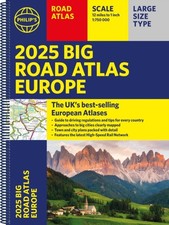 2025 Philip's Big Road Atlas