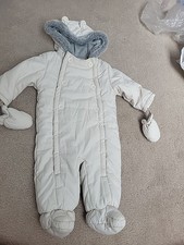 Stunning John Lewis Snow Suit 6-9 Months So Cosy Excellent Condition