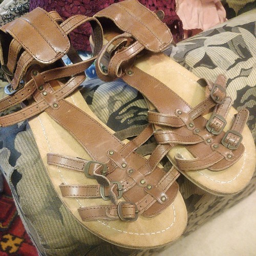 Ladies brown leather - leather, fashion
