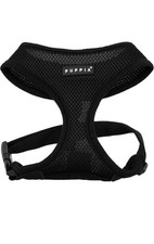 Dog Soft Harness Puppia, L, Black 