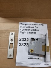 Union JL2332-SC-3.00 Cylinder Mortice Night Latch - New