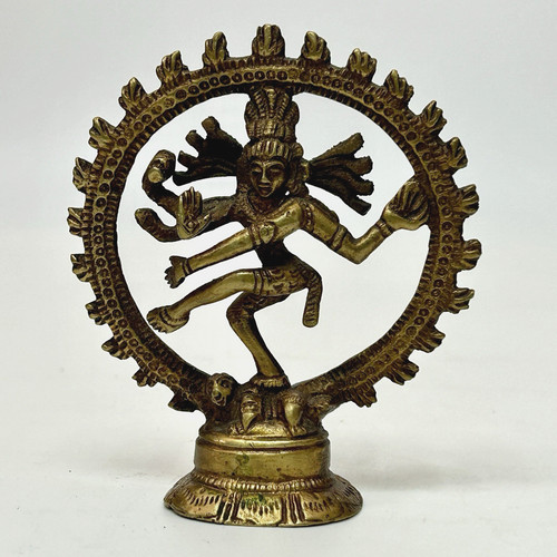 India brass shiva nataraja - india,